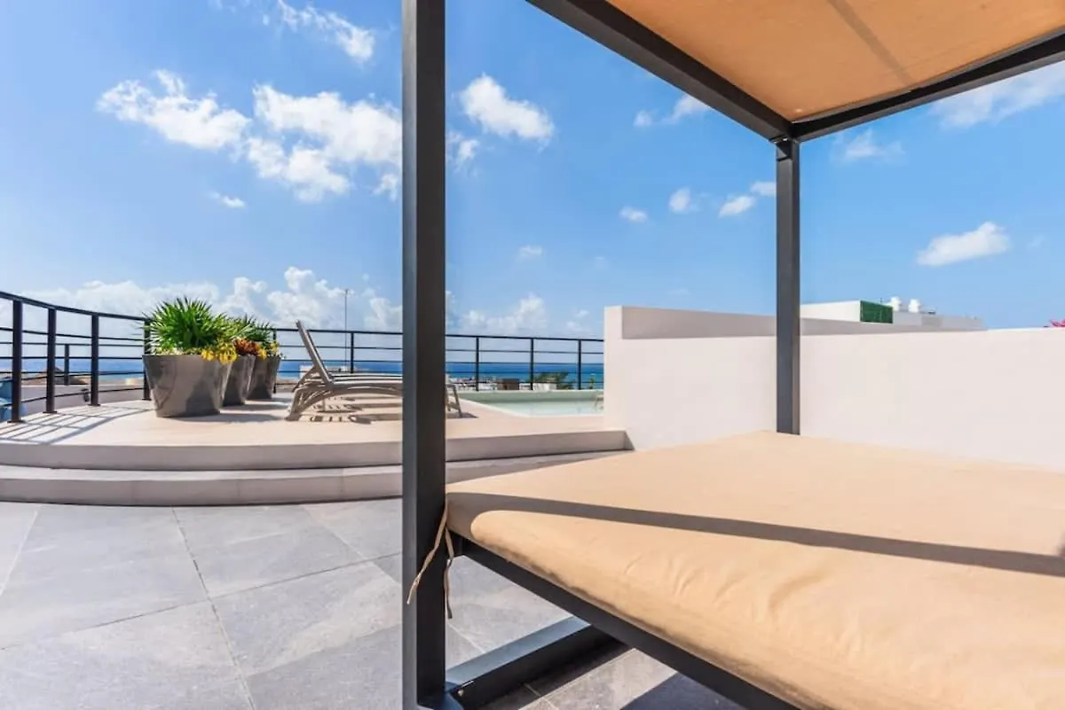 דירה פלאייה דל כרמן Luxury 2Bd 2Ba Ocean View 200M From Beach